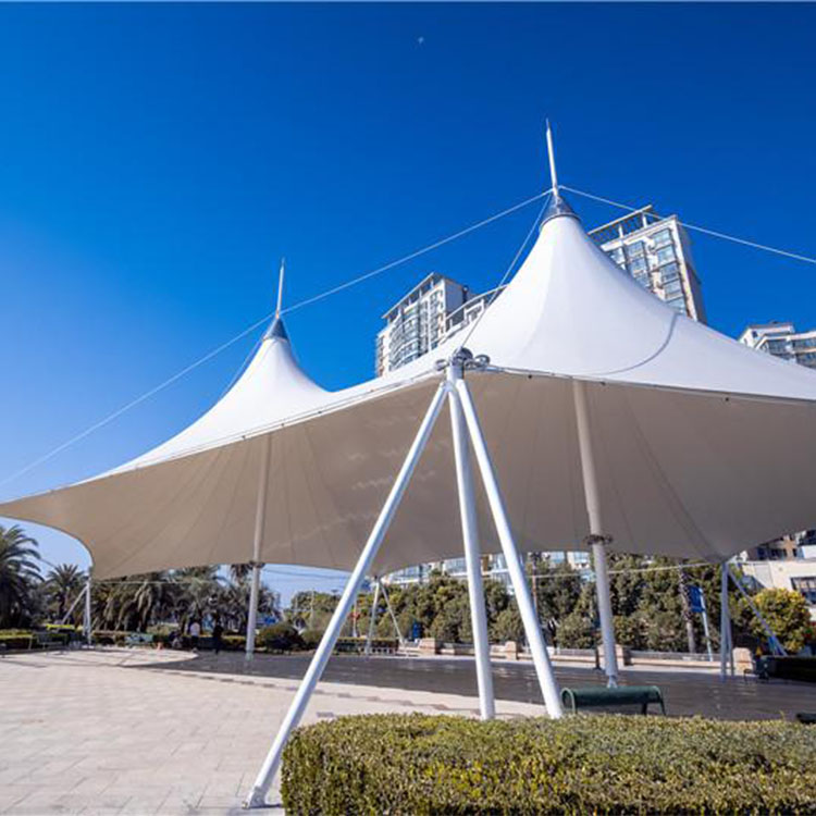 裕民县膜结构景观棚