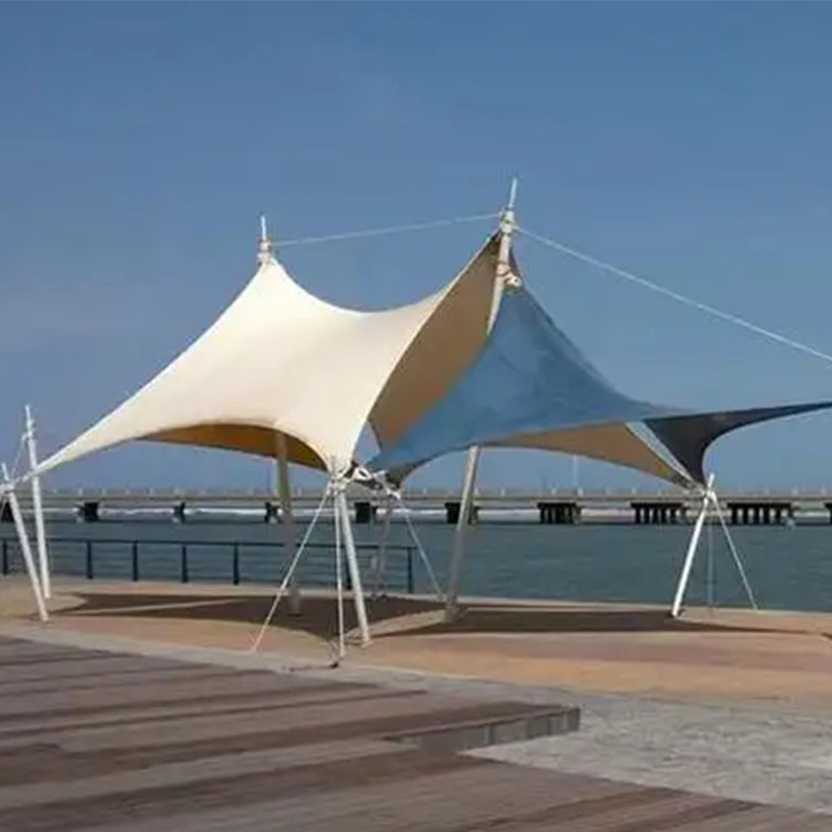 裕民县膜结构景观棚