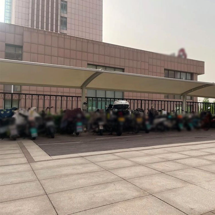 裕民县膜结构电动车棚