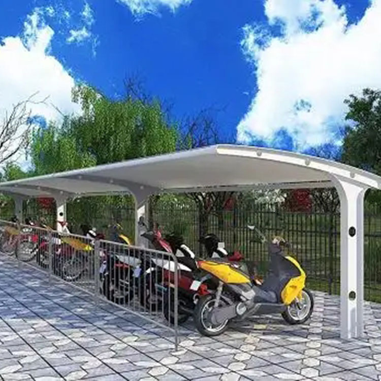 裕民县膜结构电动车棚